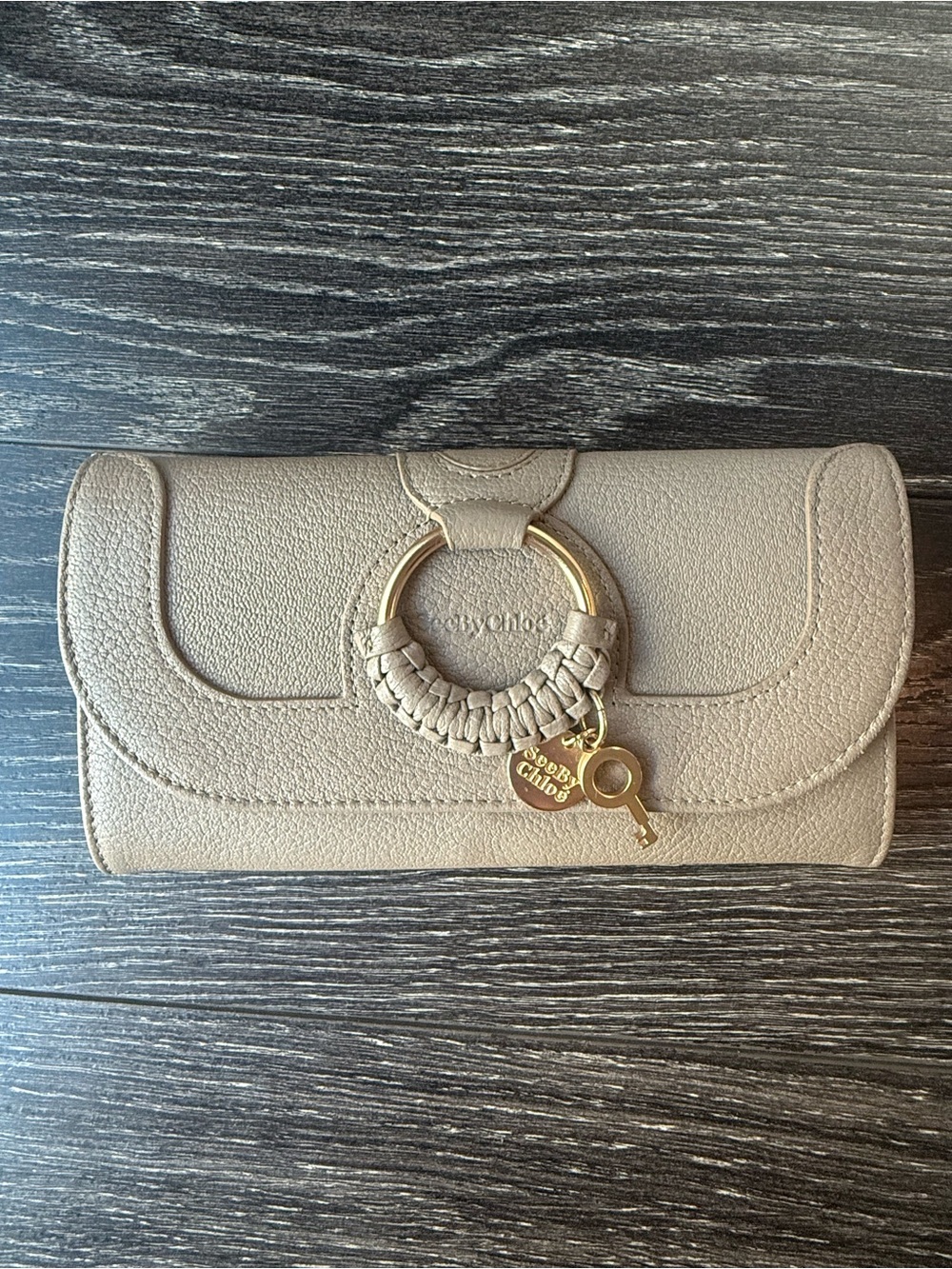 See By Chloe Gray Wallet